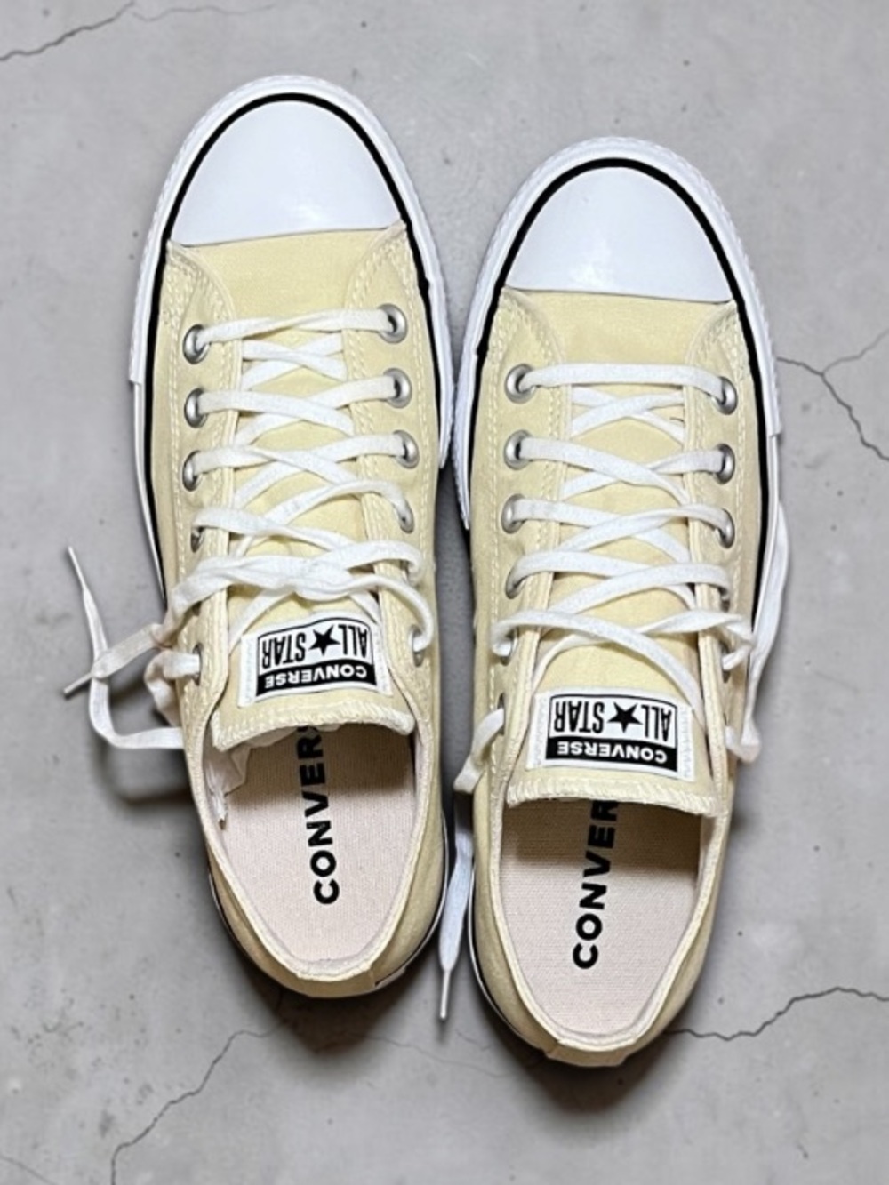 Converse Chuck Taylor All Star Lift Platform Lemon Drop Women’s 8 - Picture 12 of 13